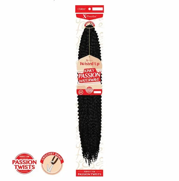 Rajouts Crochet Braids X-PRESSION KINKY PASSION WATERWAVE - Outre 1 Rajouts Crochet Braids X-PRESSION KINKY PASSION WATERWAVE - Outre