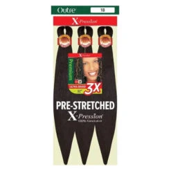 Mèches X-Pression Pre-Stretched Braids 32" 3X - Outré