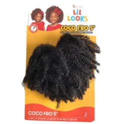 Rajouts Courts X-pression Coco Fro - Outré Lil Looks 10 Rajouts Courts X-pression Coco Fro - Outré Lil Looks -Invisibobble® Magasin meches xpression lil looks outre afro crepue coco fro noir naturel 2