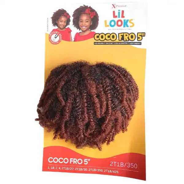 Rajouts Courts X-pression Coco Fro - Outré Lil Looks 5 Rajouts Courts X-pression Coco Fro - Outré Lil Looks – Image 5