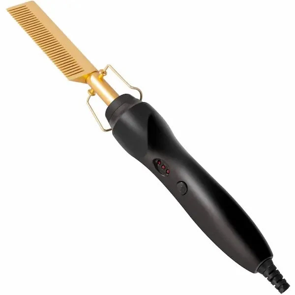 Peigne Lissant Chauffant Électrique 3 Températures 1 Peigne Lissant Chauffant Électrique 3 Températures