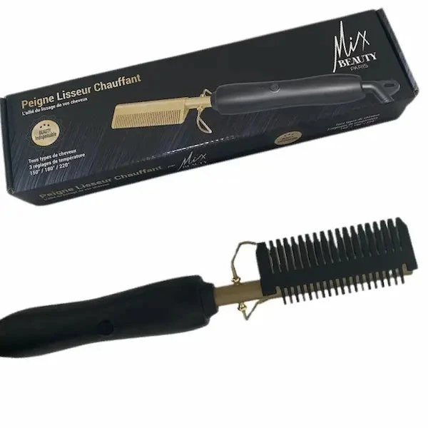 Peigne Lissant Chauffant Électrique 3 Températures 2 Peigne Lissant Chauffant Électrique 3 Températures – Image 2