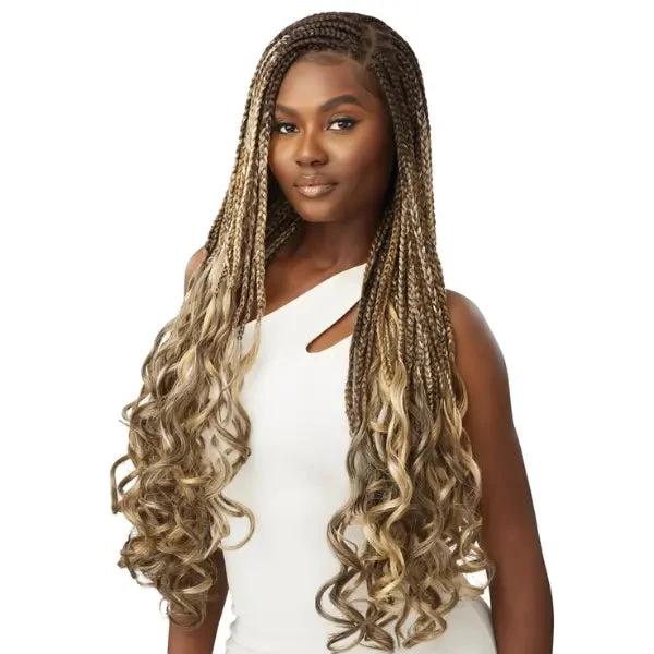 Perruque Lace Wig Tressée French Curl Braids 32" - Outré 1 Perruque Lace Wig Tressée French Curl Braids 32" - Outré