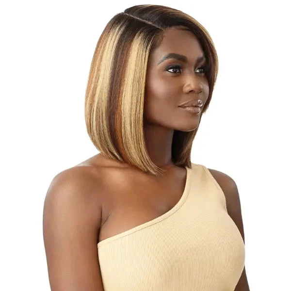 Perruque Bob Lisse HD Lace Front Dinella - Outré 2 Perruque Bob Lisse HD Lace Front Dinella - Outré – Image 2