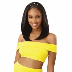 Perruque Converti Cap Noire Sweet Heart - Outré -Invisibobble® Magasin perruque bob lisse noire mi longue converti cap sweet heart outre