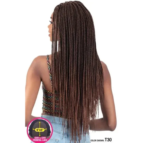 Perruque Tressée Pre-Stretched Box Braids - Model Model 4 Perruque Tressée Pre-Stretched Box Braids - Model Model – Image 4