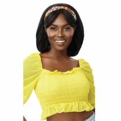 Perruque Converti Cap Noire Curvy Bella - Outré