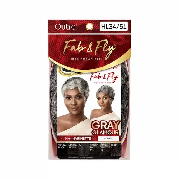 Perruque Naturelle Courte Marinette - Outré 4 Perruque Naturelle Courte Marinette - Outré – Image 4