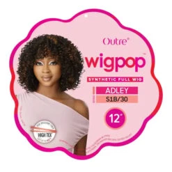 Perruque Avec Frange Curly Adley - Outré 8 Perruque Avec Frange Curly Adley - Outré -Invisibobble® Magasin perruque curly bouclee avec frange courte outre wigpop adley packaging