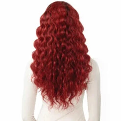 Perruque Demi-Tête Ondulée Taurelle - Outré 8 Perruque Demi-Tête Ondulée Taurelle - Outré -Invisibobble® Magasin perruque demi tete ondulee rousse taurelle outre hair dos
