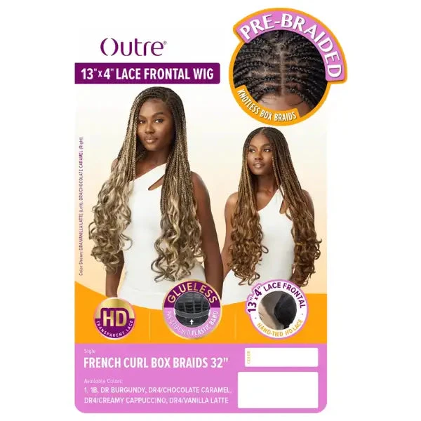 Perruque Lace Wig Tressée French Curl Braids 32" - Outré 5 Perruque Lace Wig Tressée French Curl Braids 32" - Outré – Image 5