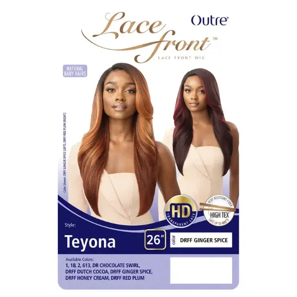 Perruque Wavy Lace Front Bordeaux Teyona - Outre 2 Perruque Wavy Lace Front Bordeaux Teyona - Outre – Image 2