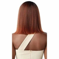 Perruque Lace Front Melted Hairline Breanne - Outré -Invisibobble® Magasin perruque lace bob outre breanne chocolat dos