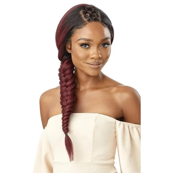 Perruque Lace Front 13X6 Bordeaux Sunniva - Outré 2 Perruque Lace Front 13X6 Bordeaux Sunniva - Outré – Image 2