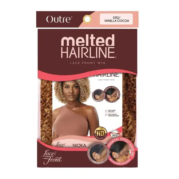 Perruque Lace Front Bouclée Noire Nioka - Outré 2 Perruque Lace Front Bouclée Noire Nioka - Outré – Image 2