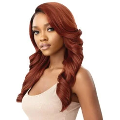 Perruque Lace Front Ondulée Ginger Begonia - Outré