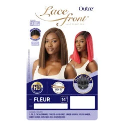 Perruque Bob Lisse Lace Front Fleur - Outré -Invisibobble® Magasin perruque lace front straight bob outre fleur