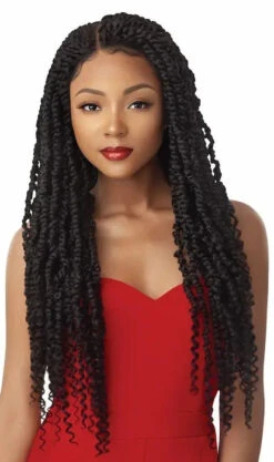Invisibobble® Magasin 25 Lace Front Wig Tressée Passion Twist X-PRESSION - Outré