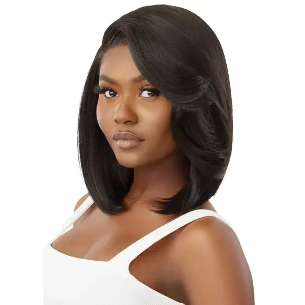 Perruque Lace Front Yaki Bob Lisse Rudy - Outré 2 Perruque Lace Front Yaki Bob Lisse Rudy - Outré – Image 2
