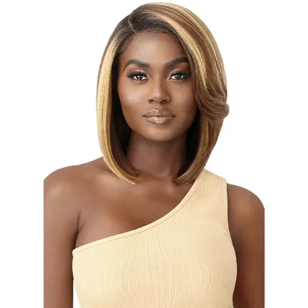 Perruque Bob Lisse HD Lace Front Dinella - Outré 1 Perruque Bob Lisse HD Lace Front Dinella - Outré