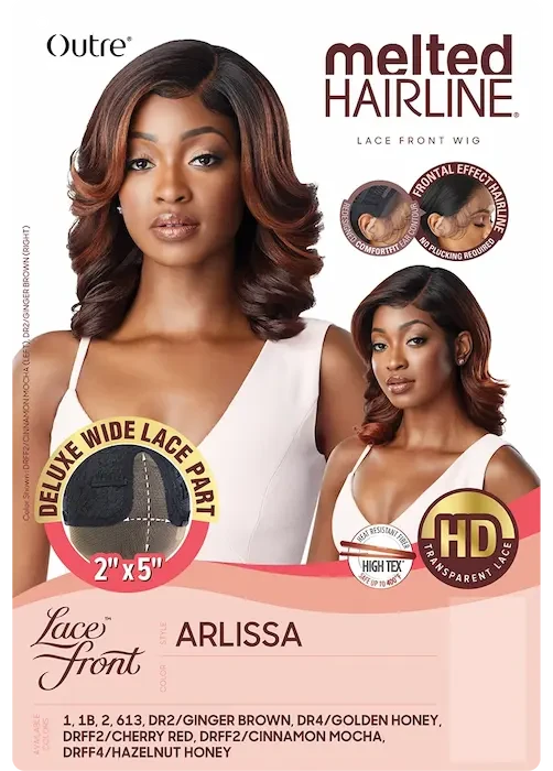 Perruque Lace Front Melted Hairline Arlissa - Outré 6 Perruque Lace Front Melted Hairline Arlissa - Outré – Image 6