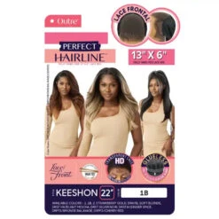 Perruque Lace Wig 13X6 Yaki Keeshon - Outré -Invisibobble® Magasin perruque lace wig 13x6 longue yaki outre perfect hairline keeshon