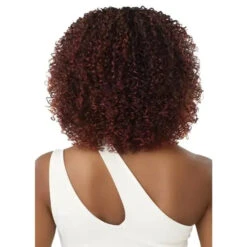 Perruque Lace Front Bouclée Curly Every32 - Outré -Invisibobble® Magasin perruque lace wig synthetique curly burgundy outre every 32