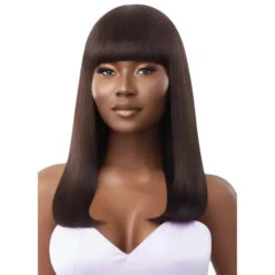 Perruque Straight Naturelle Full Wig Frange Thalya - Outré