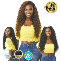 Perruque Converti Cap Chocolat Beach Beauty - Outré 9 Perruque Converti Cap Chocolat Beach Beauty - Outré -Invisibobble® Magasin perruque longue curly bouclee converti cap beach beauty outre