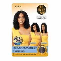 Perruque Cheveux Naturels NATURAL CURLY - Outré -Invisibobble® Magasin perruque natural curly bouclee the daily wig outre packaging