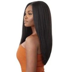Perruque Kinky Straight Closure HD 5x5 24" - Outre 11 Perruque Kinky Straight Closure HD 5x5 24" - Outre -Invisibobble® Magasin perruque noire lace closure wig hd kinky straight yaki outre