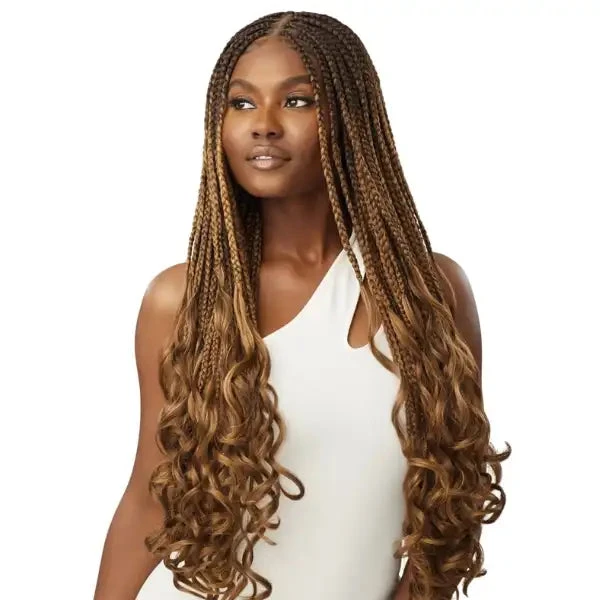 Perruque Lace Wig Tressée French Curl Braids 32" - Outré 2 Perruque Lace Wig Tressée French Curl Braids 32" - Outré – Image 2