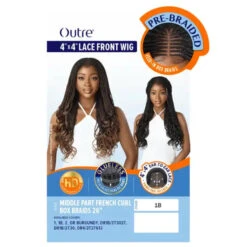 Perruque Tressée French Curl Box Braids - Outré -Invisibobble® Magasin perruque tressee french curls lace hd outre middle part french curl box braids