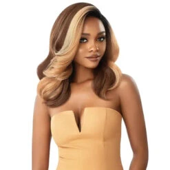 Perruque Lace Front Yaki Neesha 202 - Outré 9 Perruque Lace Front Yaki Neesha 202 - Outré -Invisibobble® Magasin perruque yaki caramel lace front neesha 202 outre sunkiss brown