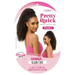 Postiche Wavy Vanna - Outré Pretty Quick Pony -Invisibobble® Magasin ponytail wavy yaki postiche outre vanna