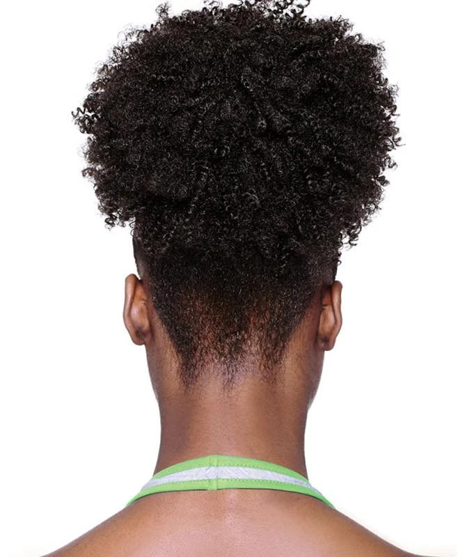 Postiche Afro Puff Outré Coily 4C 3 Postiche Afro Puff Outré Coily 4C – Image 3