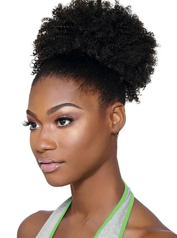 Postiche Afro Puff Outré Coily 4C 2 Postiche Afro Puff Outré Coily 4C – Image 2