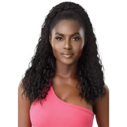 Postiche Bouclé Noir Deep Twist - Outre