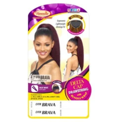 Postiche Yaki Straight Brava - Vanessa -Invisibobble® Magasin postiche ponytail yaki straight vanessa hair delta cap brava