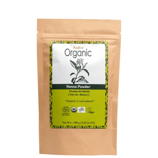 Poudre De Henné BIO Pure 100g - Radico 1 Poudre De Henné BIO Pure 100g - Radico