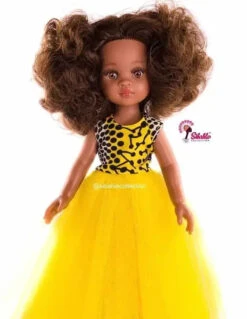 Poupée Métisse Ayana - Sibahle Collection -Invisibobble® Magasin poupee metisse ayana cheveux boucles 1