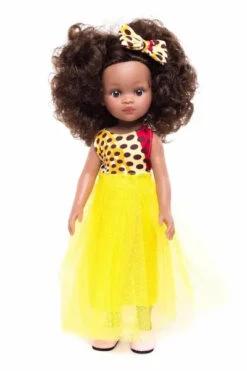 Poupée Métisse Ayana - Sibahle Collection -Invisibobble® Magasin poupee metisse ayana cheveux boucles 2