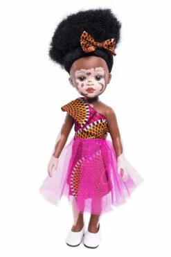 Poupée Noire Vitiligo Ndanaka - Sibahle Collection -Invisibobble® Magasin poupee noire vitiligo ndanaka sibahle collection