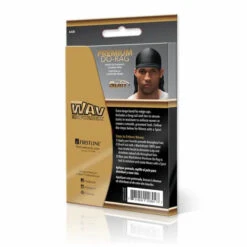 Durag Noir Premium Do-rag 804 - Wavenforcer 7 Durag Noir Premium Do-rag 804 - Wavenforcer -Invisibobble® Magasin premium durag noir wavenforcer
