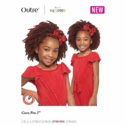 Rajouts Courts X-pression Coco Fro - Outré Lil Looks 9 Rajouts Courts X-pression Coco Fro - Outré Lil Looks -Invisibobble® Magasin rajout afro enfant meches crochet outre x pression lil looks coco fro