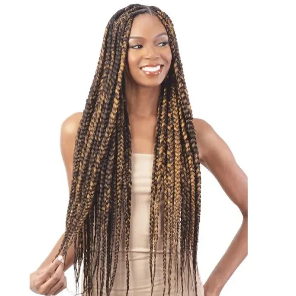 Mèches à Tresser Pre-Stretched Touch Braid 3X30" - Model Model 4 Mèches à Tresser Pre-Stretched Touch Braid 3X30" - Model Model – Image 4