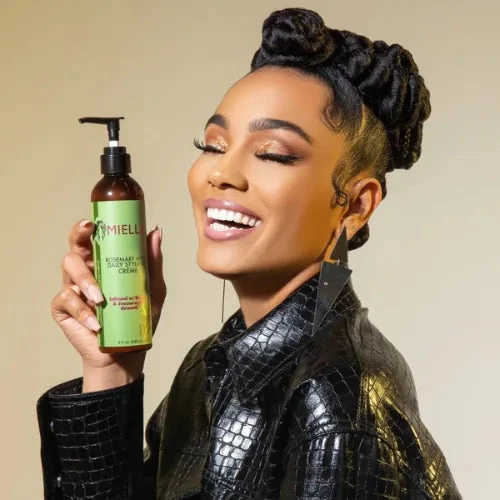 Crème Coiffante Multivitaminée Rosemary Mint - Mielle Organics 3 Crème Coiffante Multivitaminée Rosemary Mint - Mielle Organics – Image 3