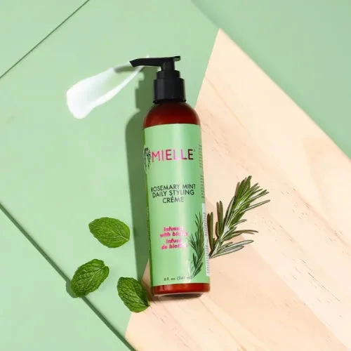 Crème Coiffante Multivitaminée Rosemary Mint - Mielle Organics 2 Crème Coiffante Multivitaminée Rosemary Mint - Mielle Organics – Image 2