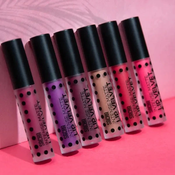 Rouge à Lèvres Liquide Mat Intense Lip Velvet - Sacha Cosmetics 3 Rouge à Lèvres Liquide Mat Intense Lip Velvet - Sacha Cosmetics – Image 3