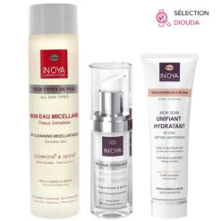 Routine Éclat Et Pureté Peaux Sèches Déshydratées INOYA